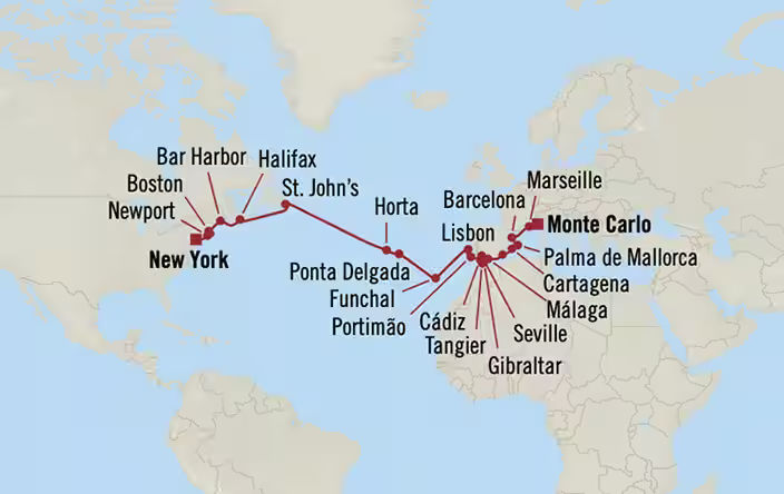 Cruise Map