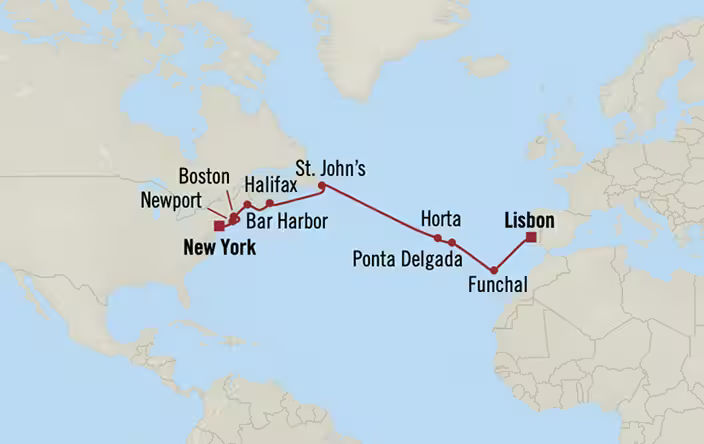 Cruise Map