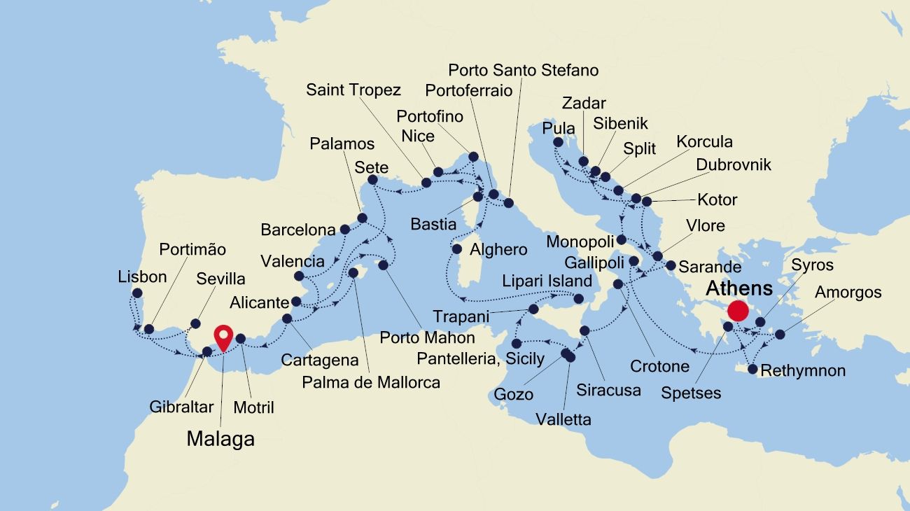 Cruise Map