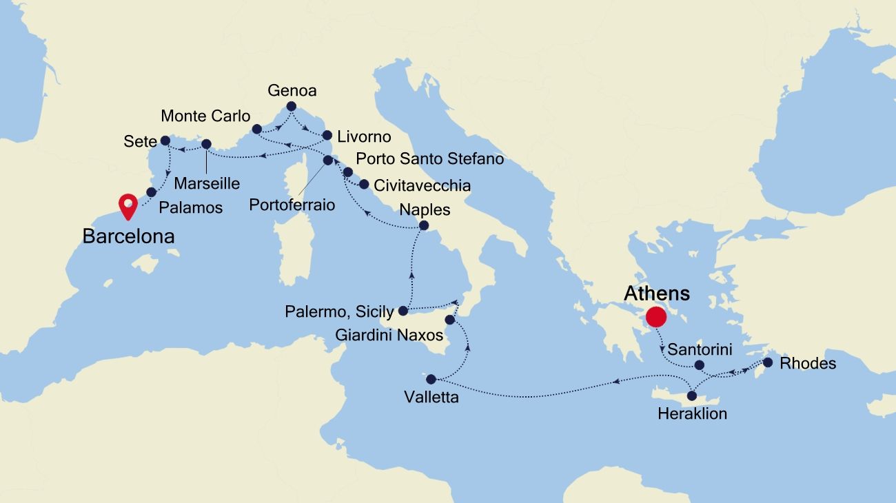 Cruise Map