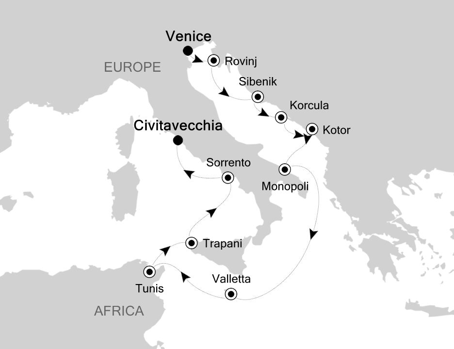 Cruise Map