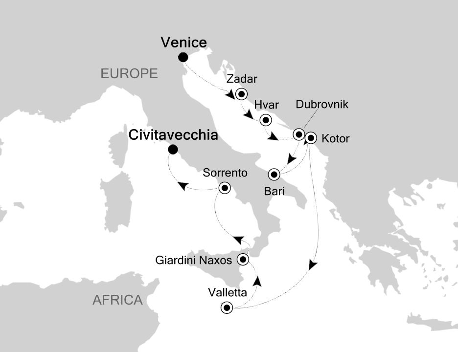 Cruise Map