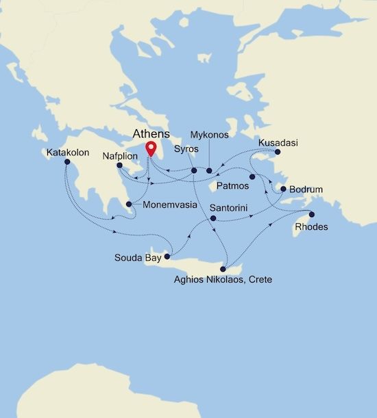 Cruise Map