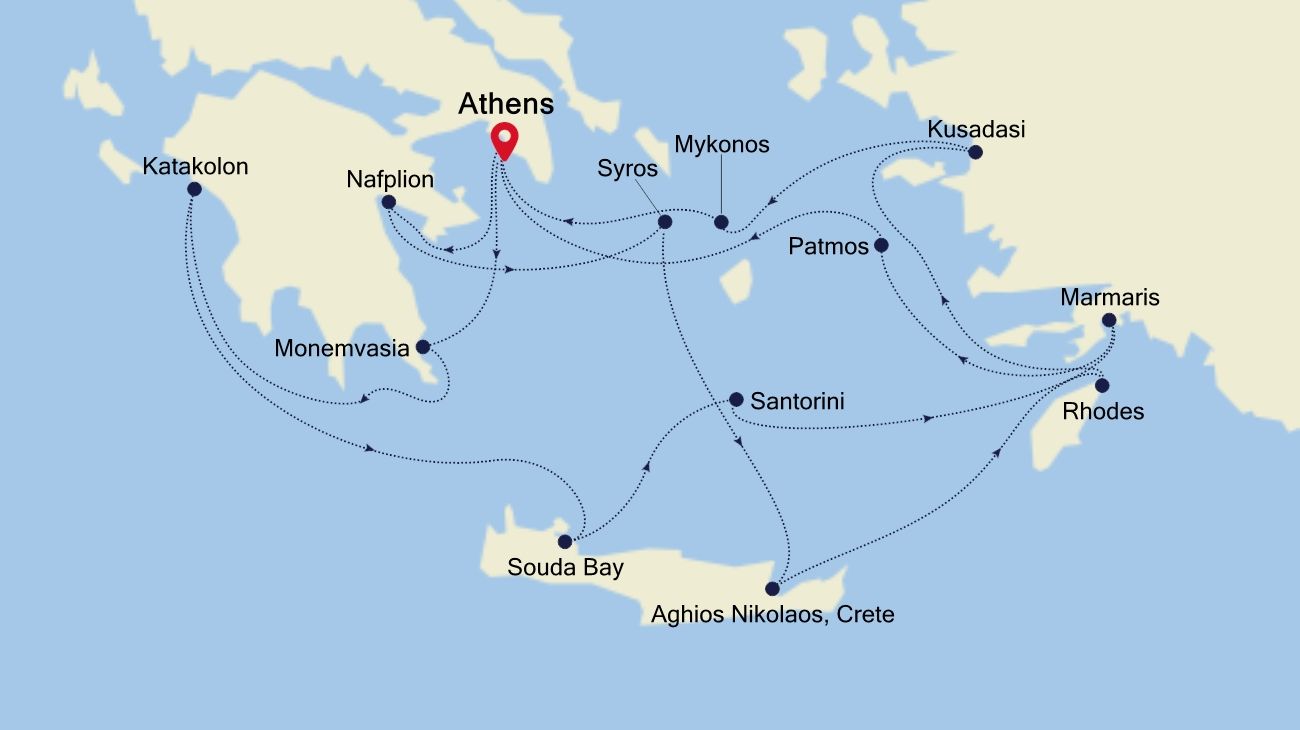 Cruise Map