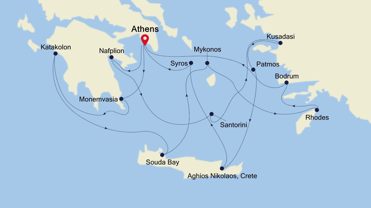 Cruise Map