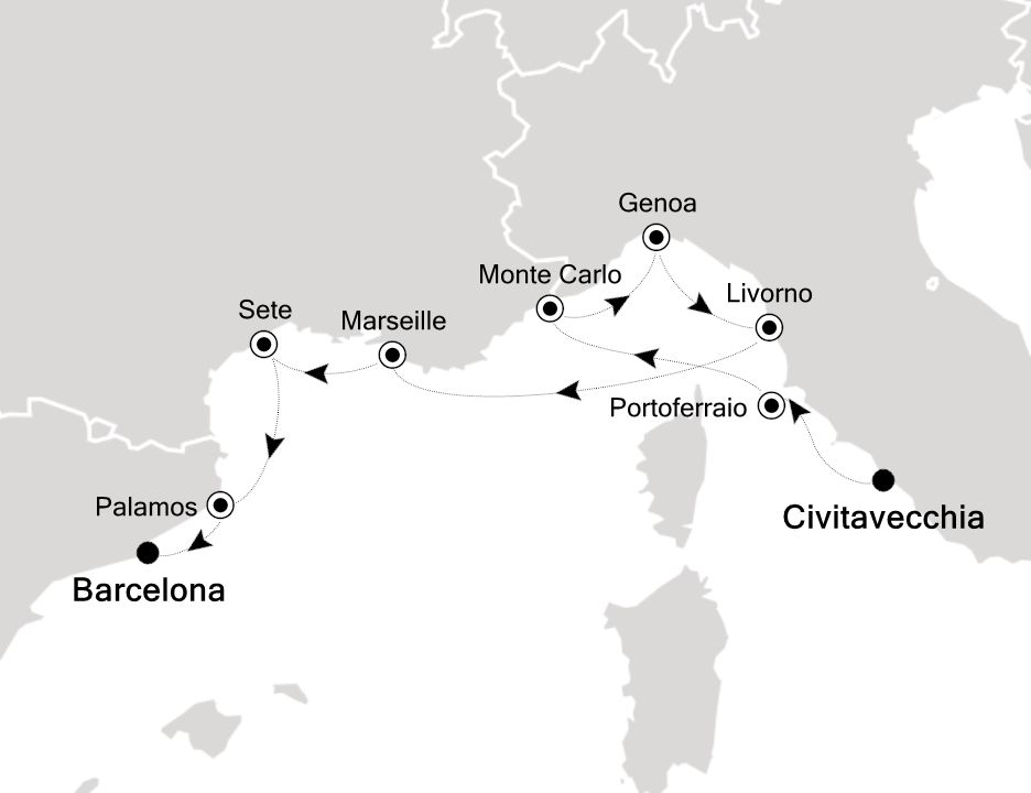 Cruise Map