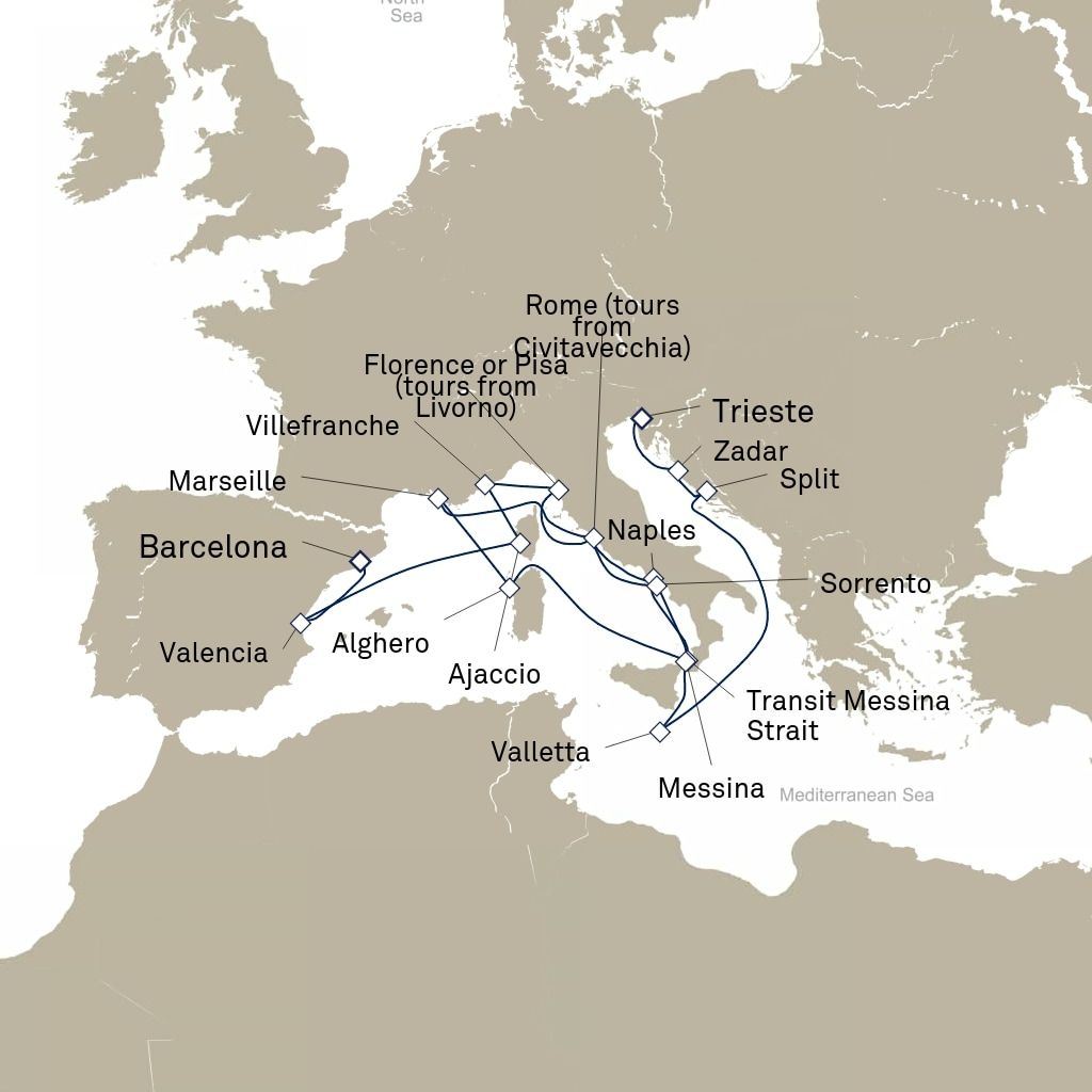 Cruise Map