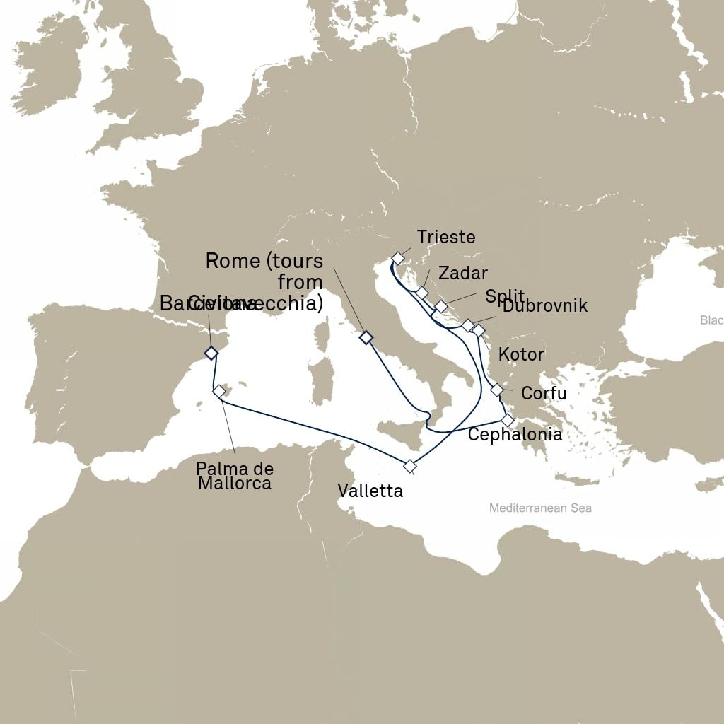 Cruise Map