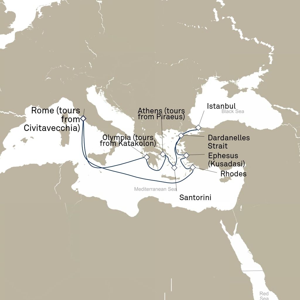 Cruise Map