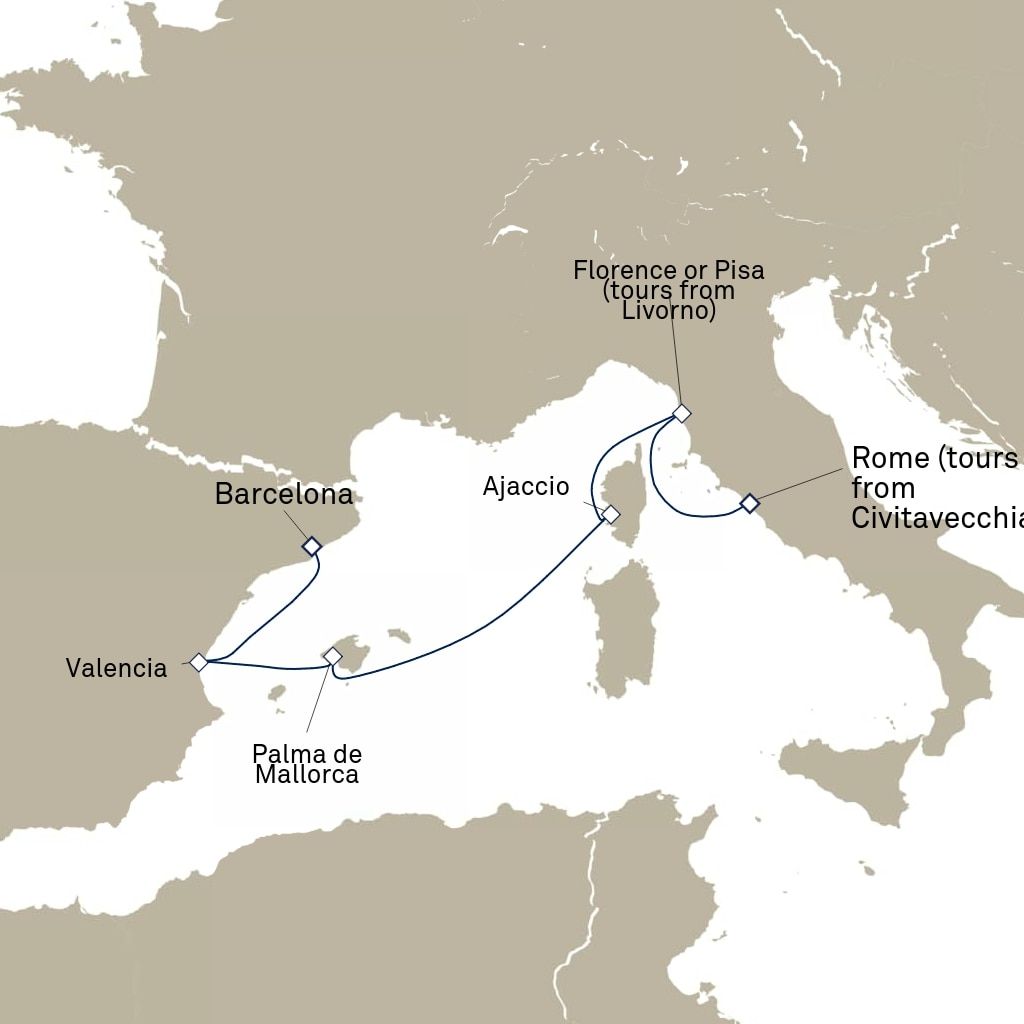 Cruise Map