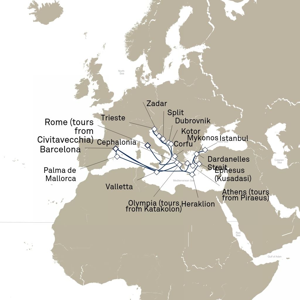 Cruise Map