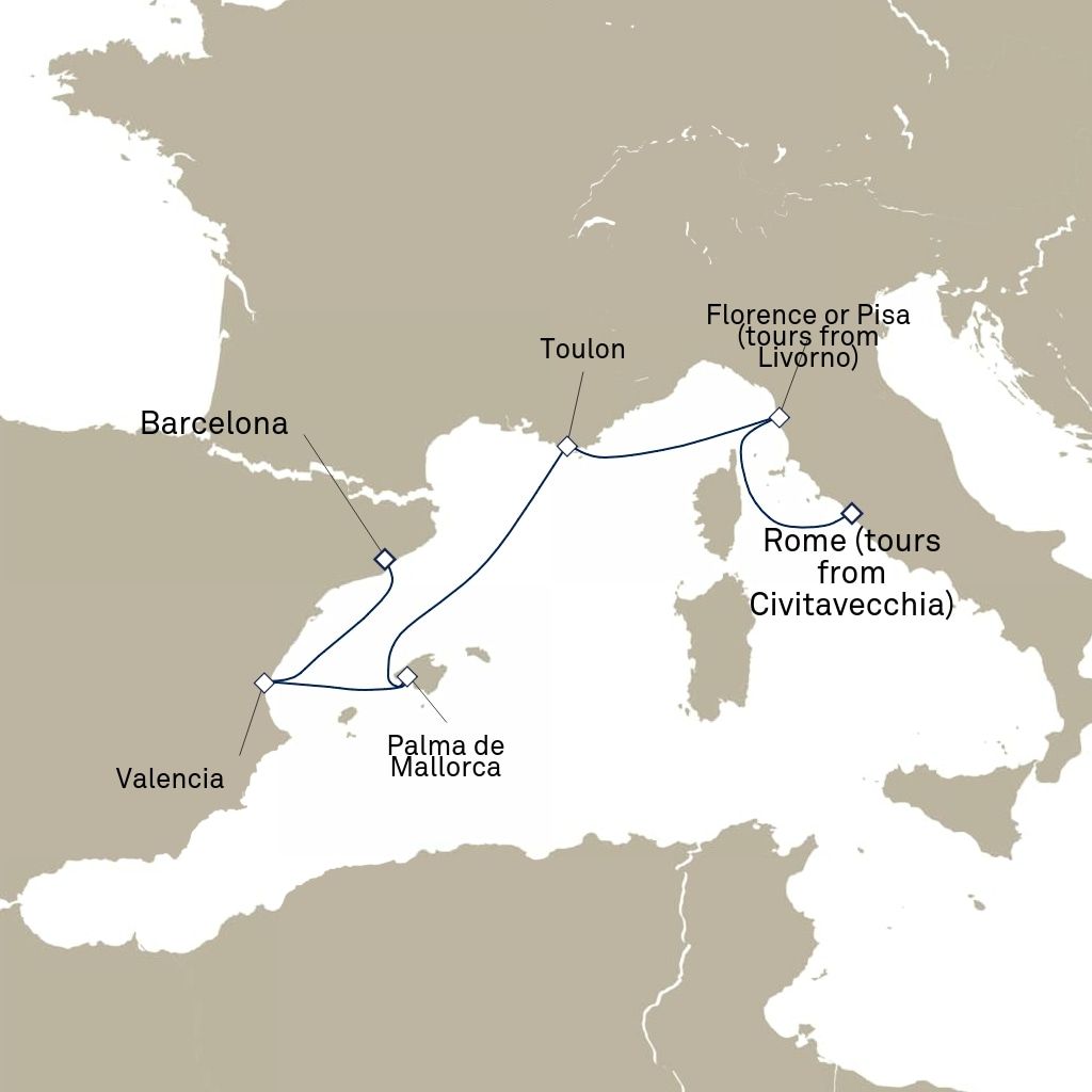 Cruise Map