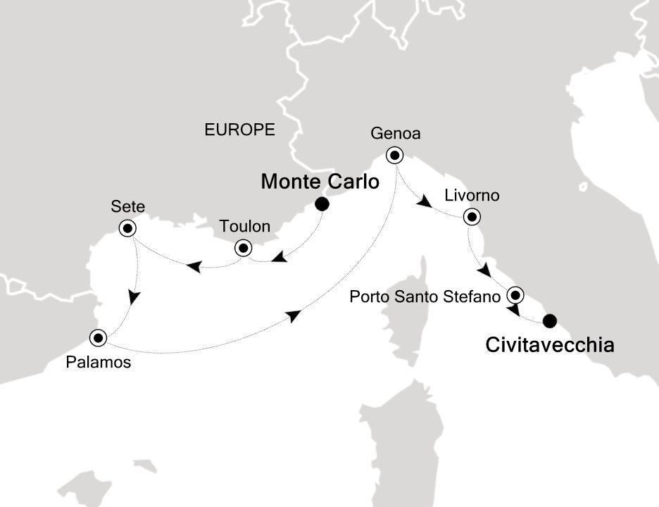 Cruise Map