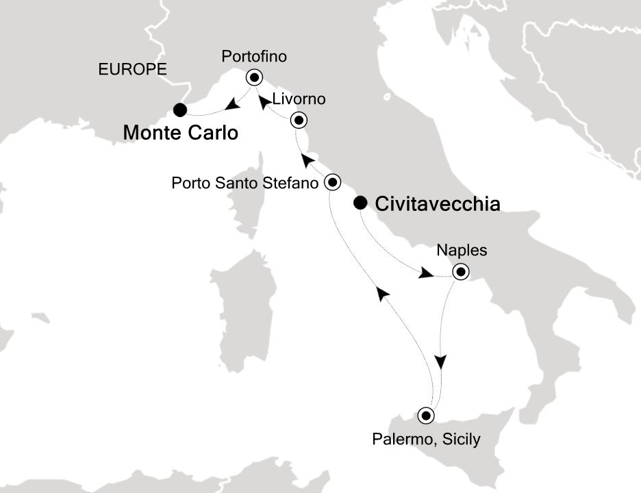 Cruise Map