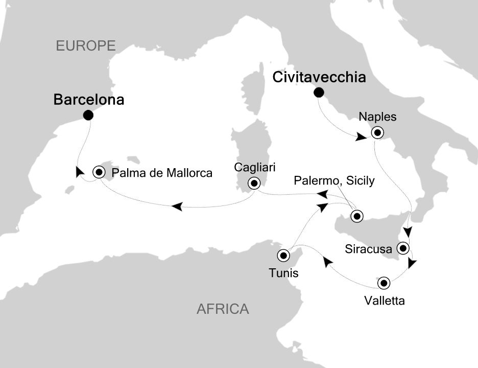 Cruise Map