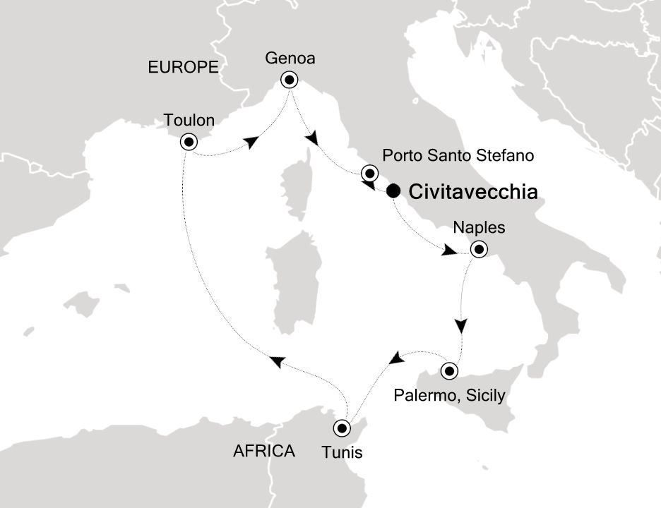 Cruise Map