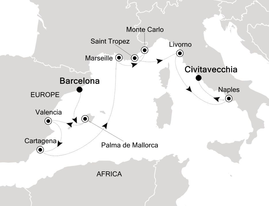 Cruise Map