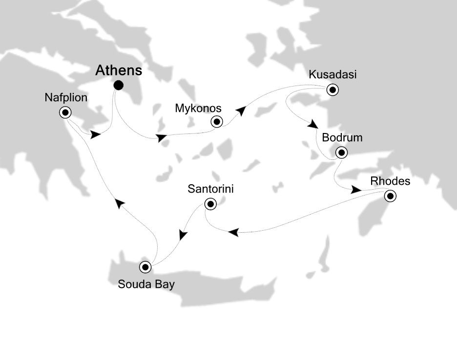 Cruise Map