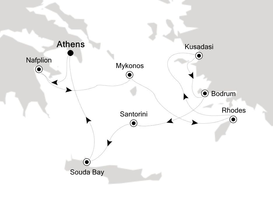 Cruise Map