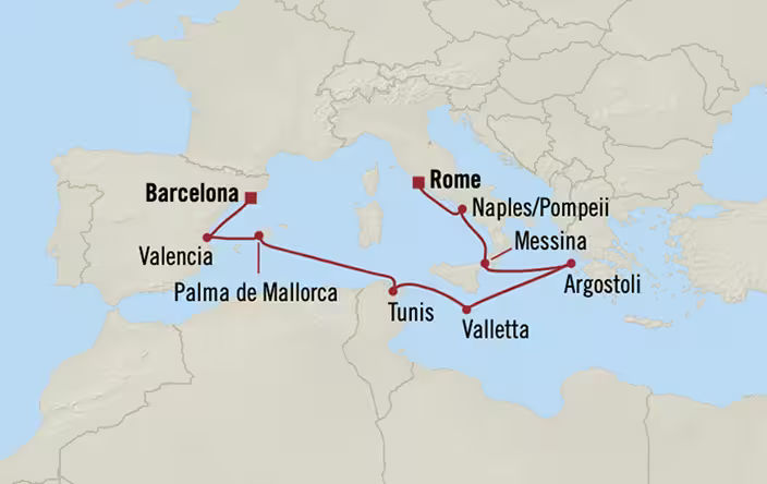 Cruise Map