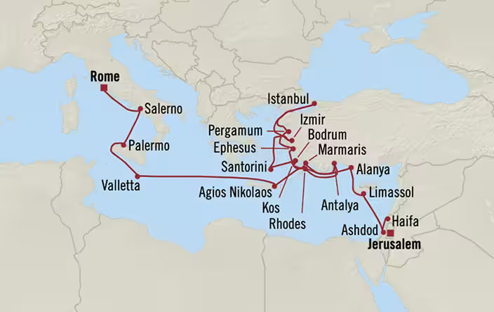 Cruise Map