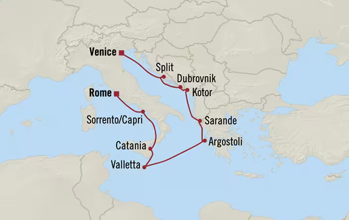 Cruise Map