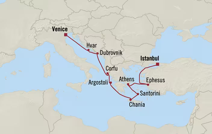 Cruise Map