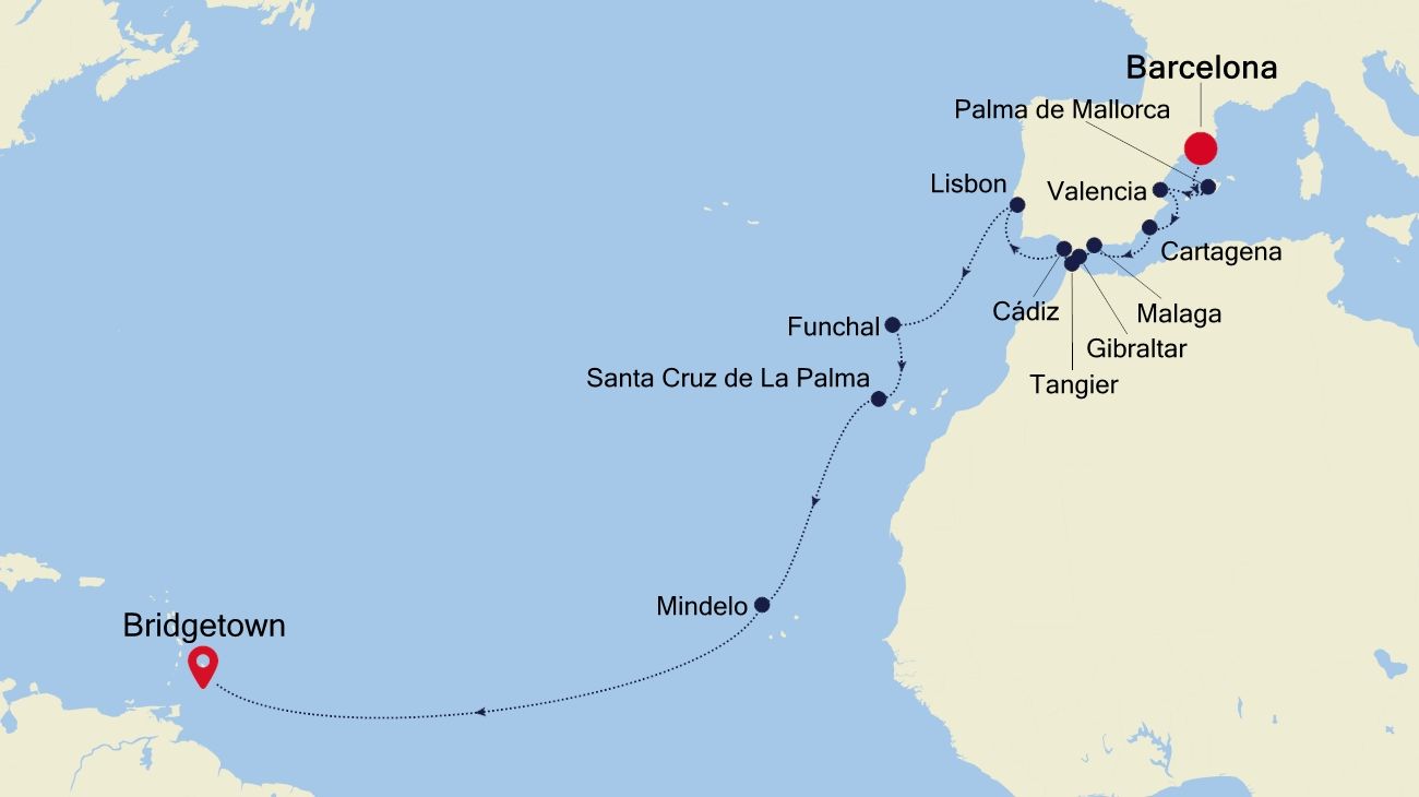 Cruise Map