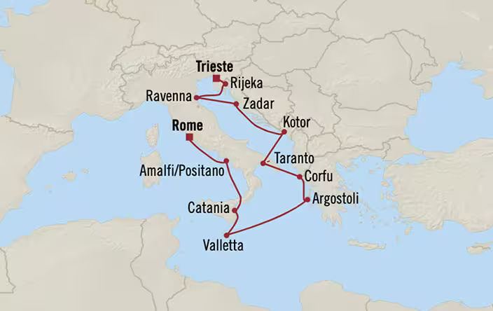 Cruise Map