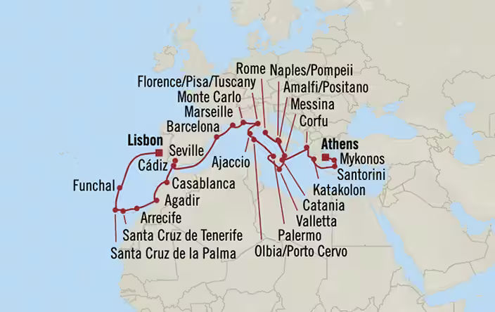 Cruise Map