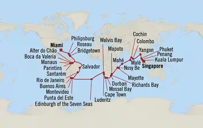 Cruise Map