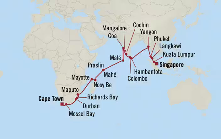 Cruise Map