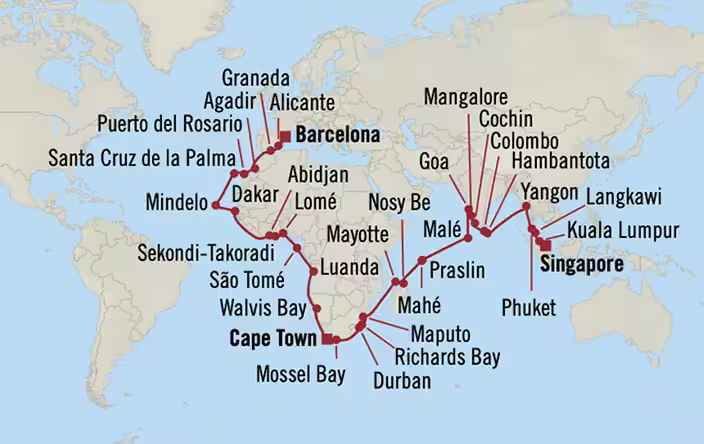 Cruise Map