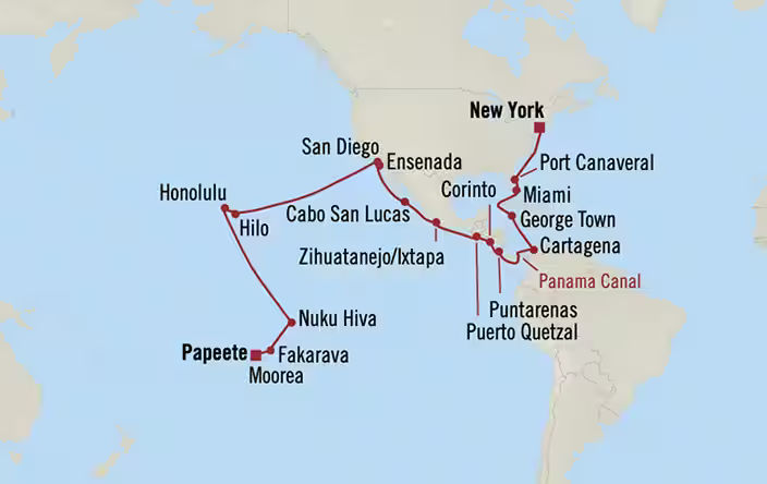 Cruise Map