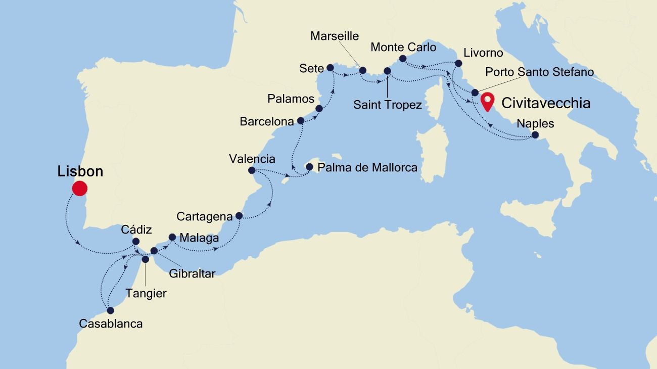 Cruise Map