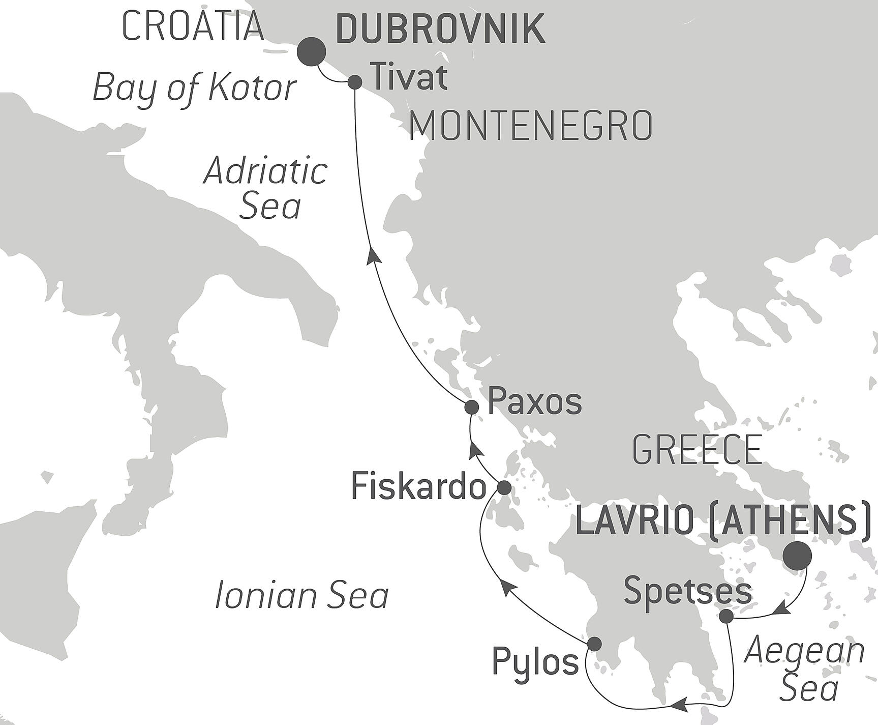 Cruise Map