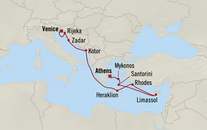 Cruise Map