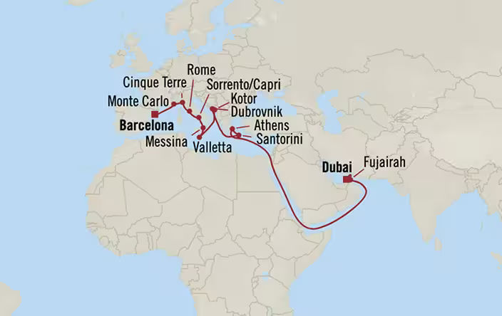 Cruise Map