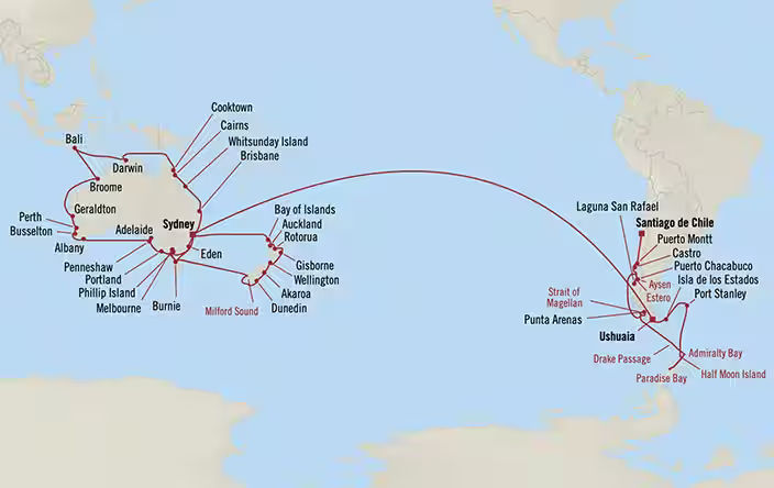 Cruise Map