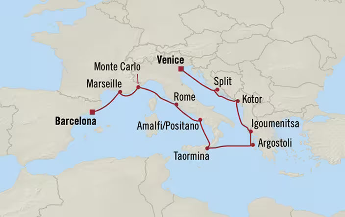 Cruise Map