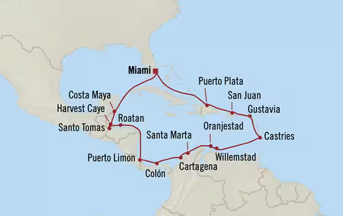 Cruise Map