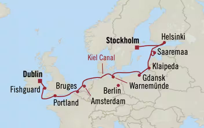 Cruise Map