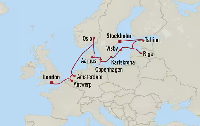 Cruise Map