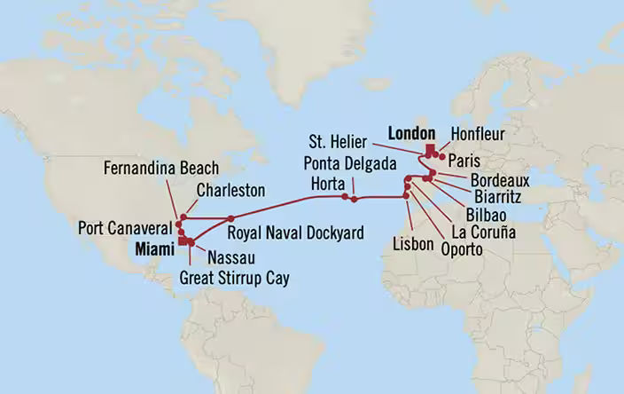 Cruise Map