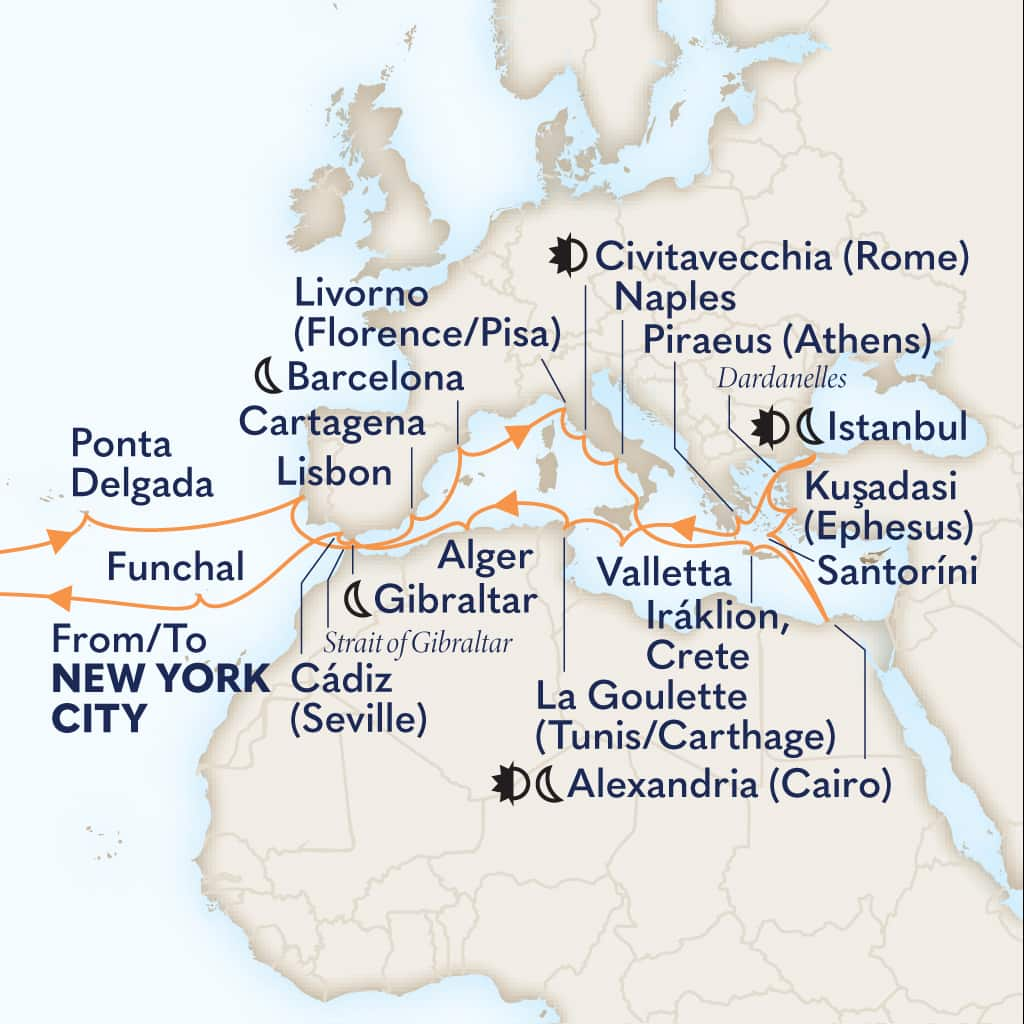 Cruise Map