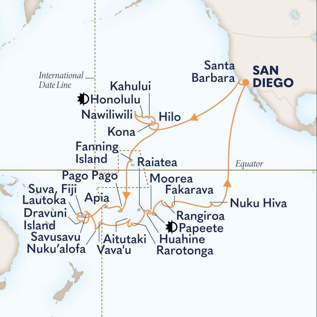 Cruise Map