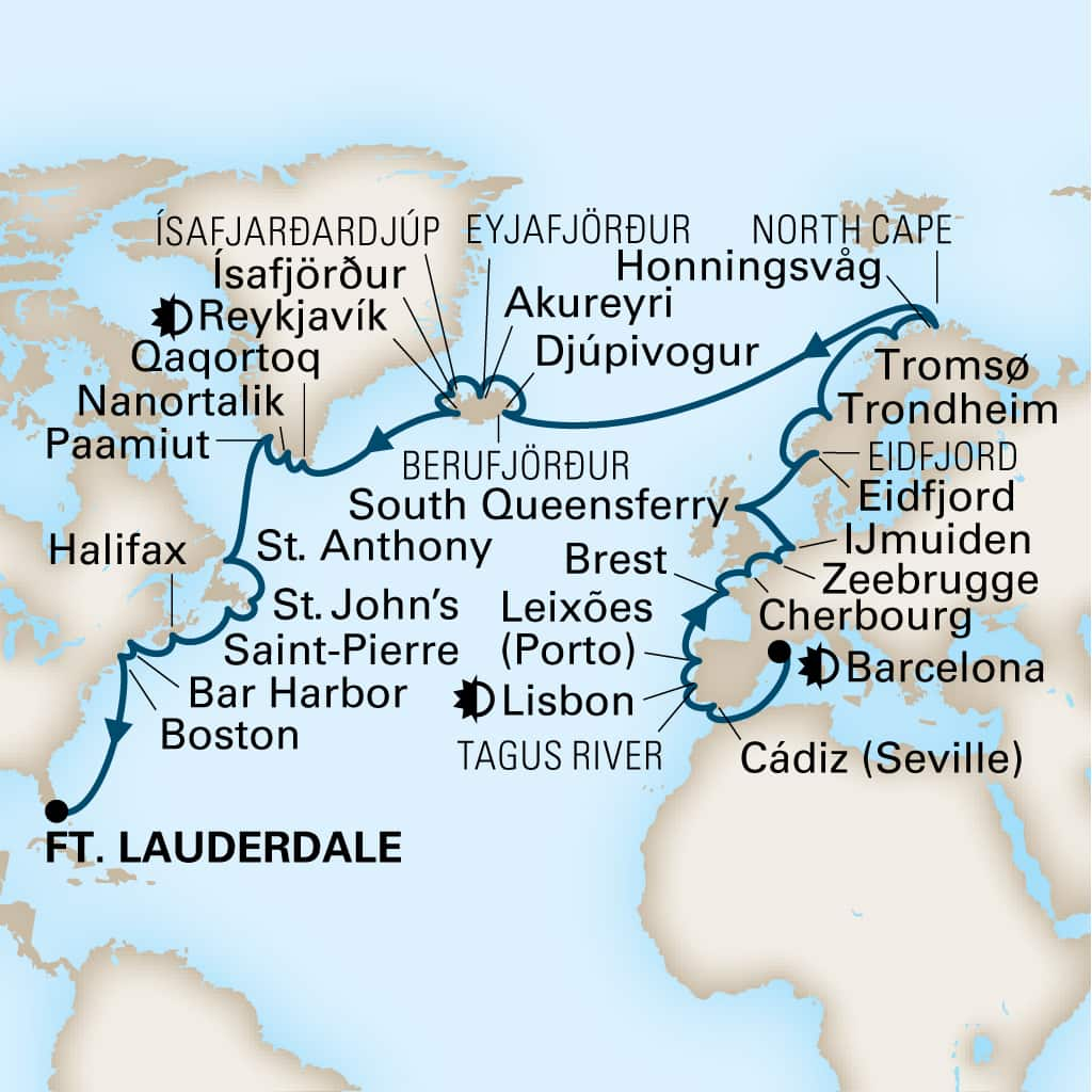 Cruise Map