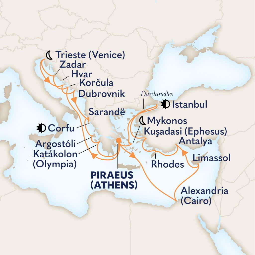 Cruise Map