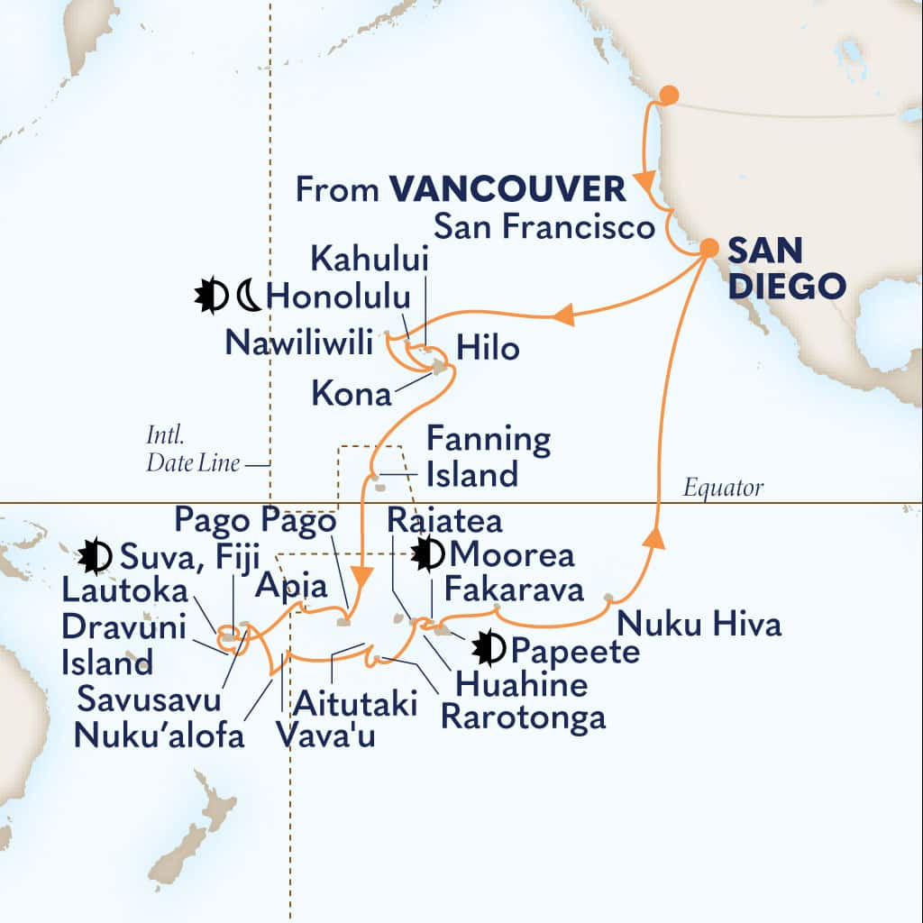 Cruise Map