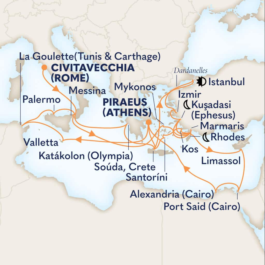 Cruise Map